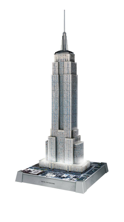 Ravensburger - Iconics - Empire State Building Light Up - 216 Piece 3D Jigsaw Puzzle