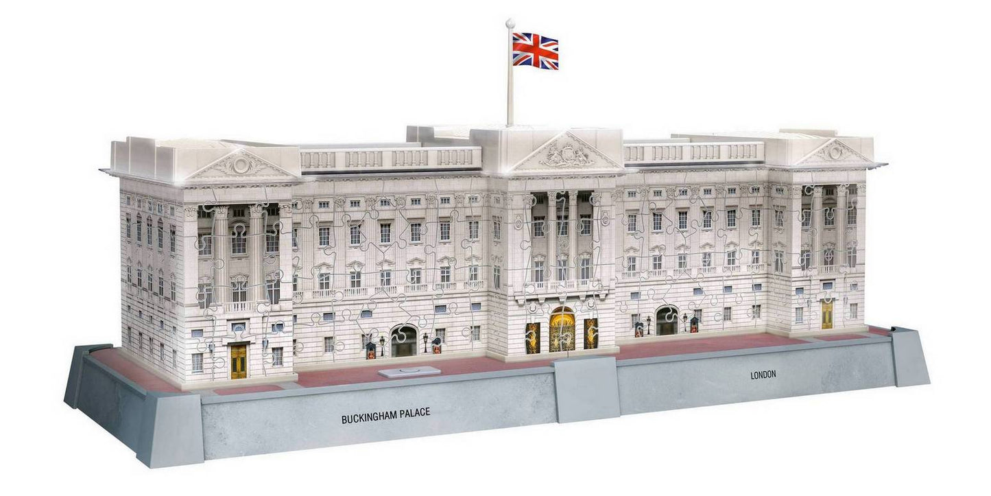 Ravensburger - Buckingham Palace Light Up - 216 Piece 3D Jigsaw Puzzle