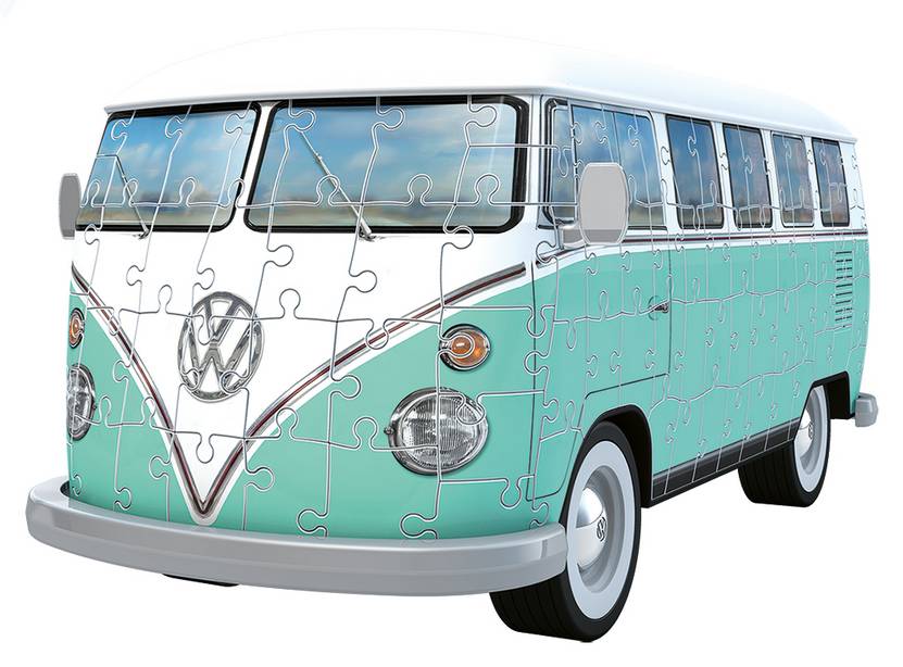 Ravensburger - Volkswagen T1 Bulli - 108 Piece 3D Jigsaw Puzzle