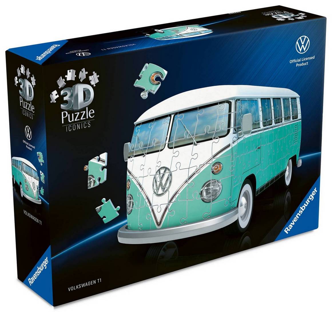 Ravensburger - Volkswagen T1 Bulli - 108 Piece 3D Jigsaw Puzzle