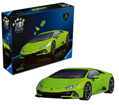 Ravensburger - Iconics - Lamborghini Huracan - 108 Piece 3D Jigsaw Puzzle