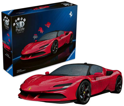 Ravensburger - Iconics - Ferrari Stradale - 108 Piece 3D Jigsaw Puzzle