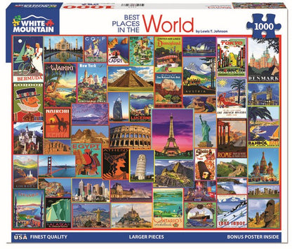 White Mountain - Best Places in the World - 1000 Piece Jigsaw Puzzle