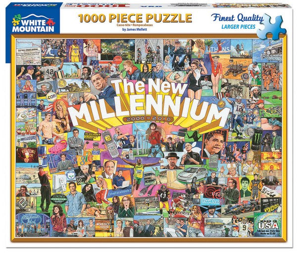 White Mountain - The New Millennium - 1000 Piece Jigsaw Puzzle