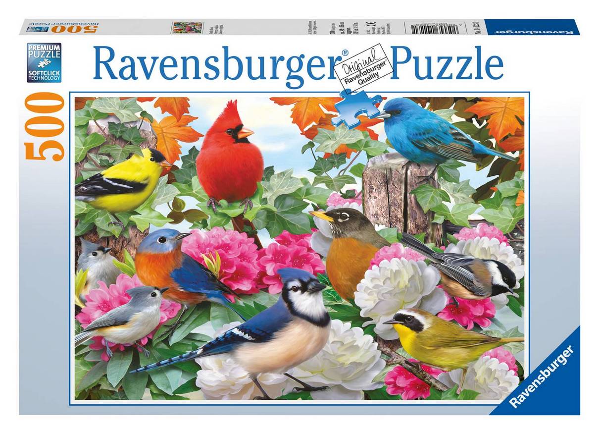 Ravensburger - Garden Birds - 500 Piece Jigsaw Puzzle