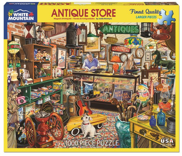 White Mountain - Antique Store - 1000 Piece Jigsaw Puzzle
