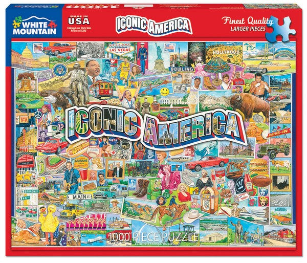White Mountain - Iconic America - 1000 Piece Jigsaw Puzzle