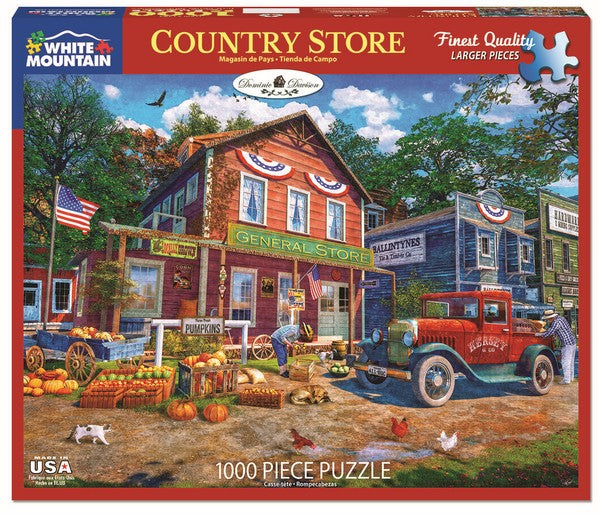 White Mountain - Country Store - 1000 Piece Jigsaw Puzzle