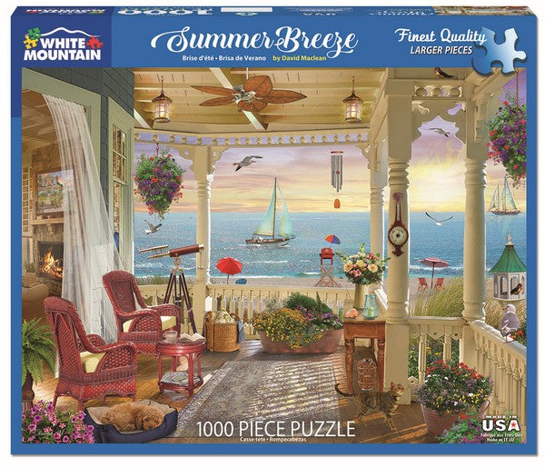 White Mountain - Summer Breeze - 1000 Piece Jigsaw Puzzle