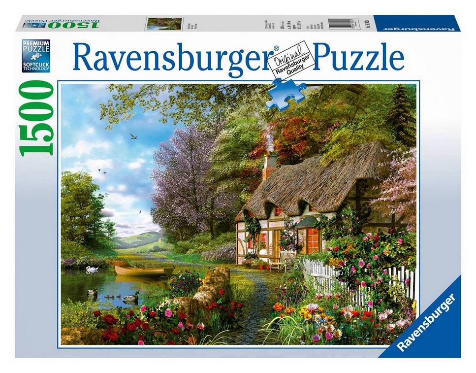 Ravensburger - Country Cottage - 1500 Piece Jigsaw Puzzle