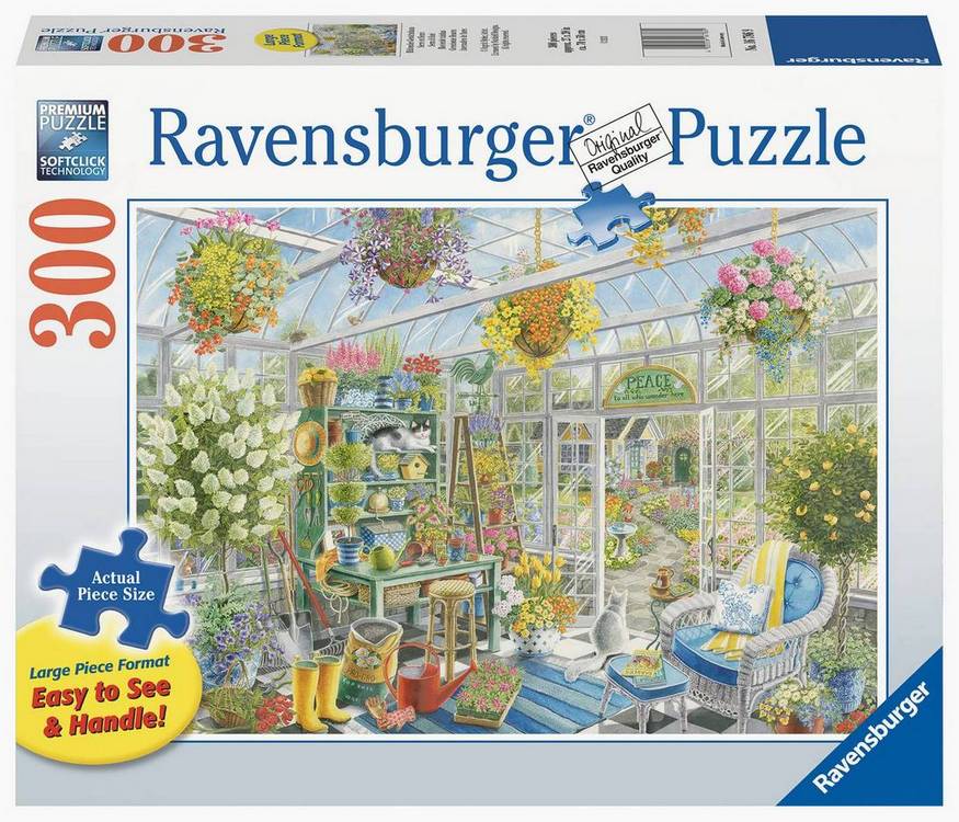 Ravensburger - Greenhouse Heaven - 300XL Piece Jigsaw Puzzle