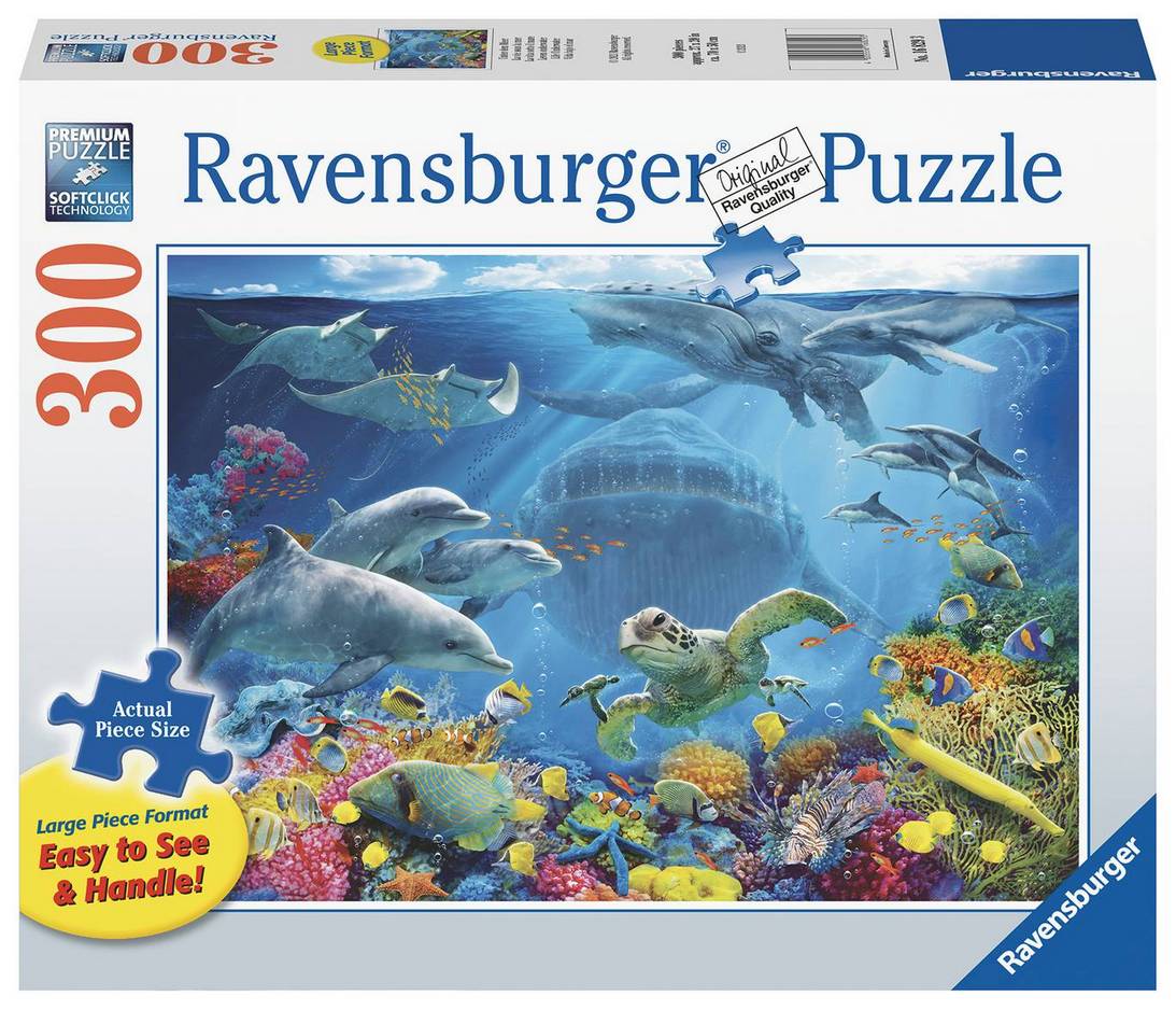 Ravensburger - Life Underwater - 300XL Piece Jigsaw Puzzle