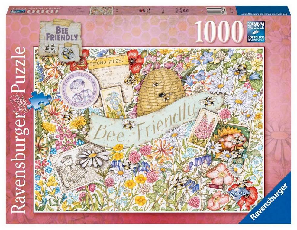 Ravensburger - Bee Friendly - 1000 Piece Jigsaw Puzzle