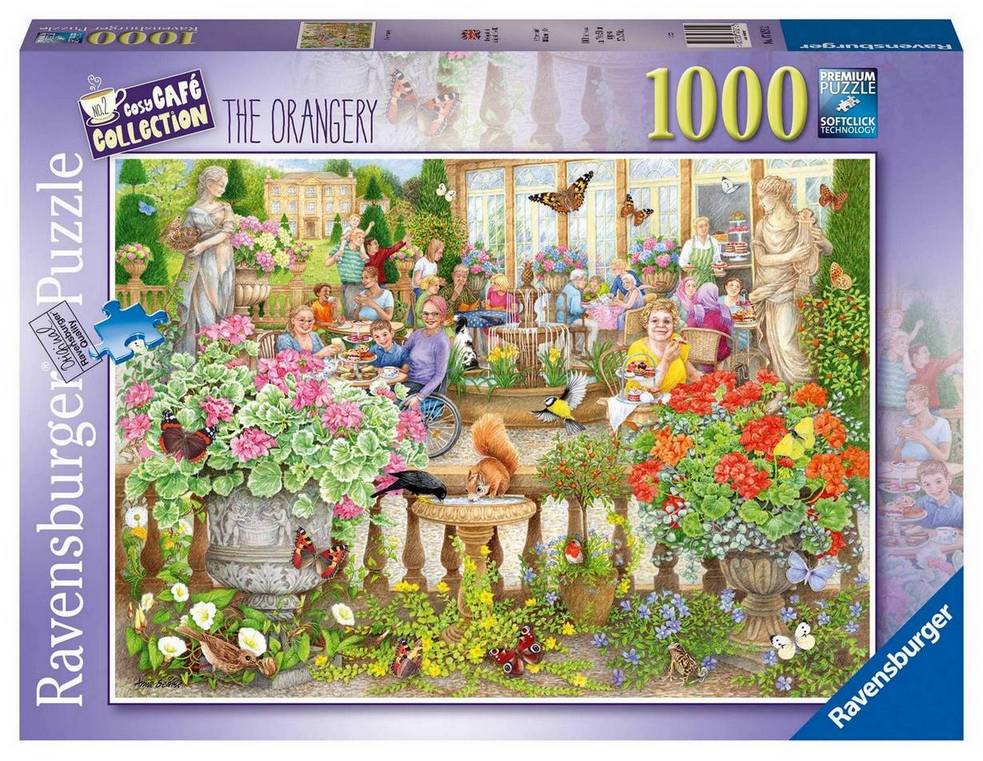 Ravensburger - Cosy Cafe No 2 The Orangery - 1000 Piece Jigsaw Puzzle
