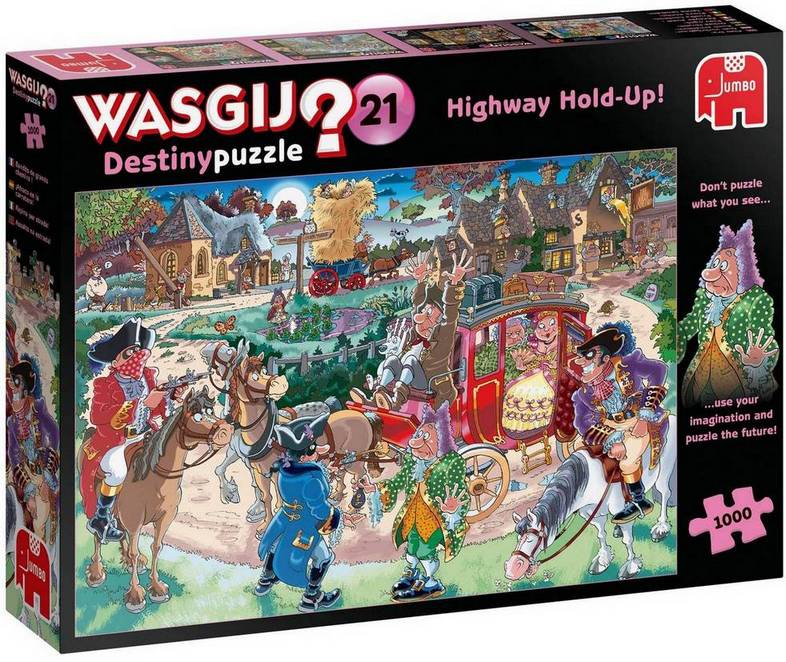 Wasgij - Destiny 21 Highway Hold-Up! - 1000 Piece Jigsaw Puzzle
