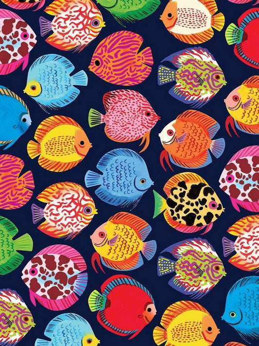 White Mountain - Tropical Fish - 500 Piece Jigsaw Puzzle