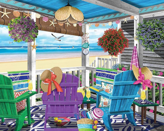 White Mountain - Low Tide - 1000 Piece Jigsaw Puzzle