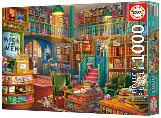 Educa - Wonderful Bookshop - 1000 Piece Jigsaw Puzzle