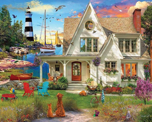 White Mountain - Quiet Cove - 1000 Piece Jigsaw Puzzle