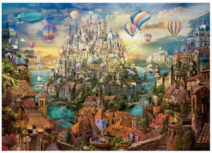 Educa - Dream Town - 2000 Piece Jigsaw Puzzle