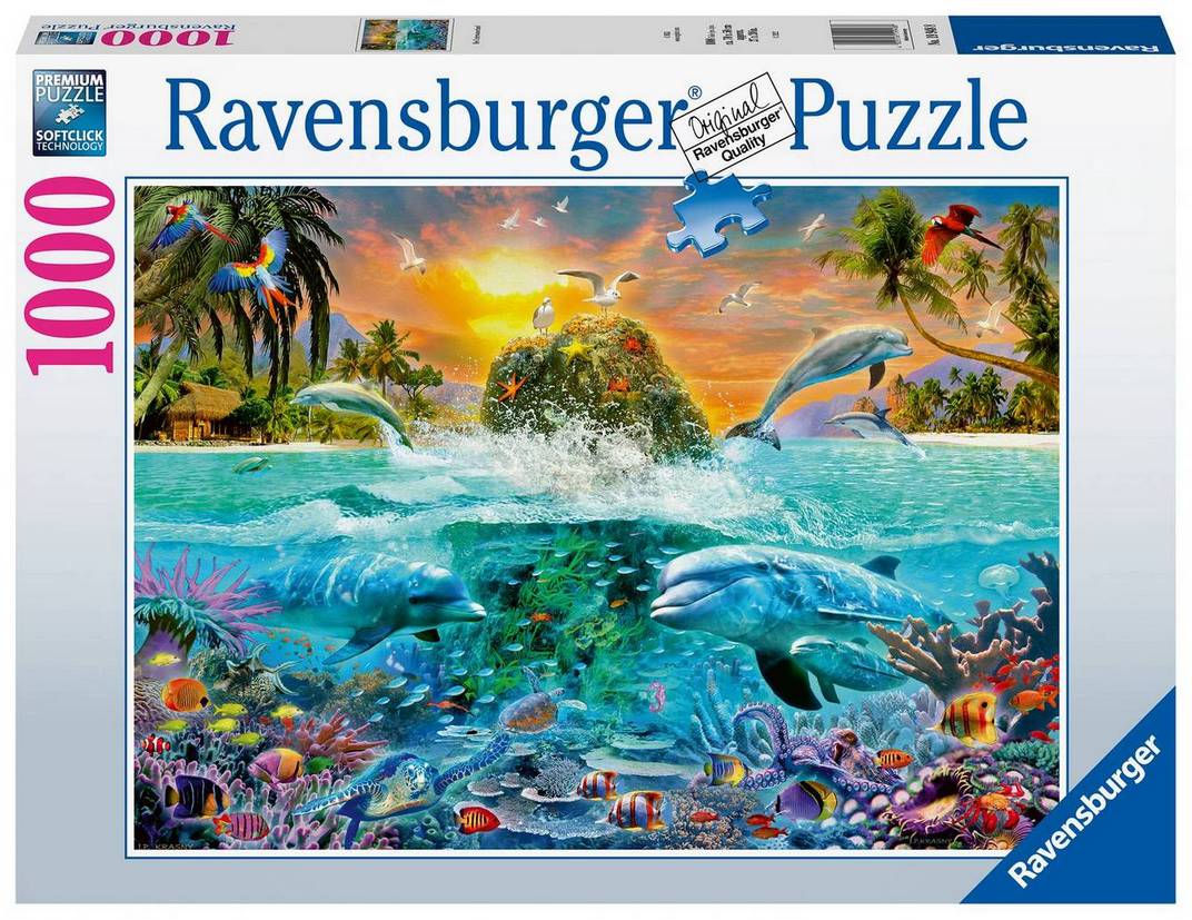 Ravensburger - Underwater Island - 1000 Piece Jigsaw Puzzle