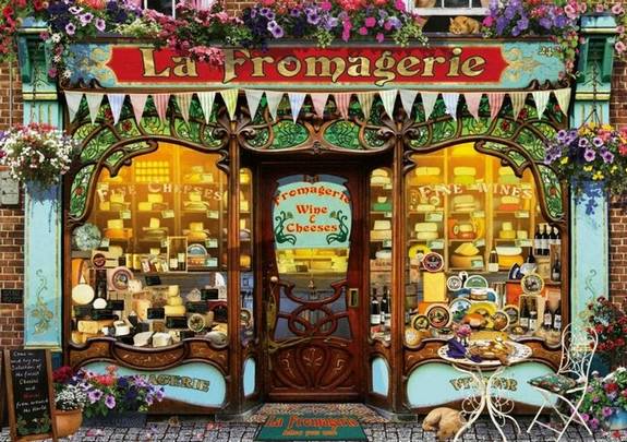 Educa - The Fine Cheese Shop - 2000 Piece Jigsaw Puzzle