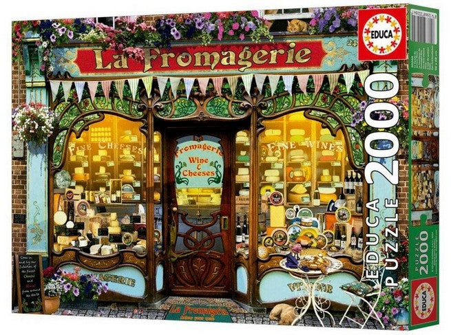 Educa - The Fine Cheese Shop - 2000 Piece Jigsaw Puzzle