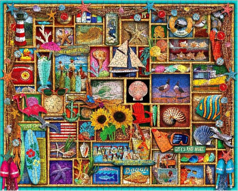 White Mountain - Beachcomber - 1000 Piece Jigsaw Puzzle