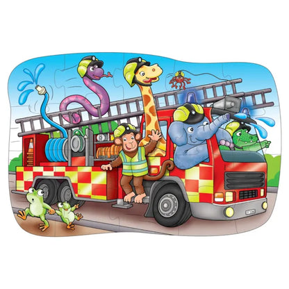 Orchard Toys - Big Fire Engine - 20 Pieces