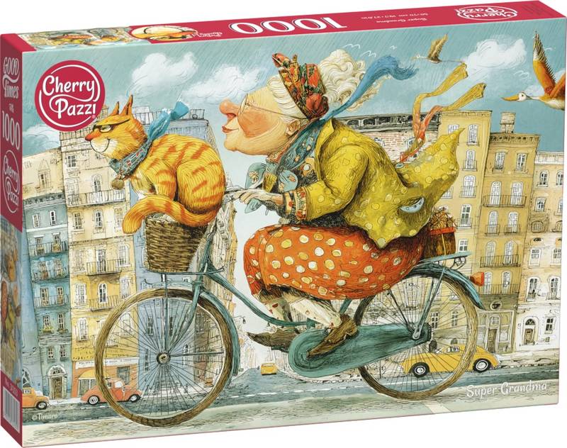 CherryPazzi - Super Grandma - 1000 Piece Jigsaw Puzzle