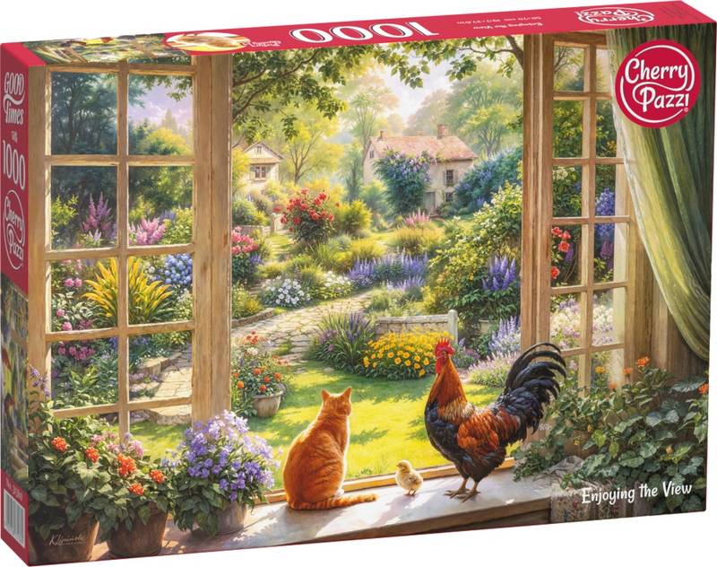CherryPazzi - Enjoying the View - 1000 Piece Jigsaw Puzzle