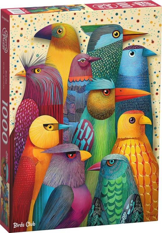 CherryPazzi - Birds Club - 1000 Piece Jigsaw Puzzle