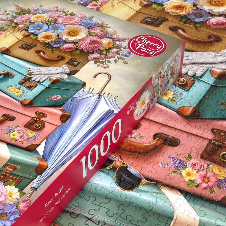 CherryPazzi - Ready to Go! - 1000 Piece Jigsaw Puzzle