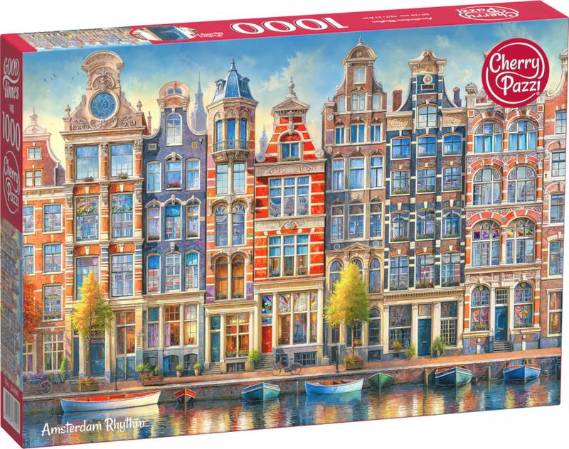 CherryPazzi - Amsterdam Rhythm - 1000 Piece Jigsaw Puzzle