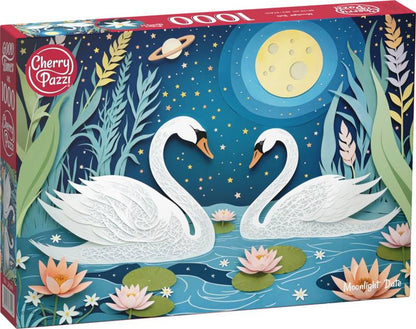 CherryPazzi - Moonlight Date - 1000 Piece Jigsaw Puzzle
