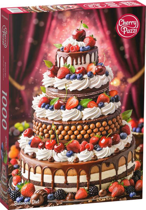 CherryPazzi - Balanced Diet - 1000 Piece Jigsaw Puzzle