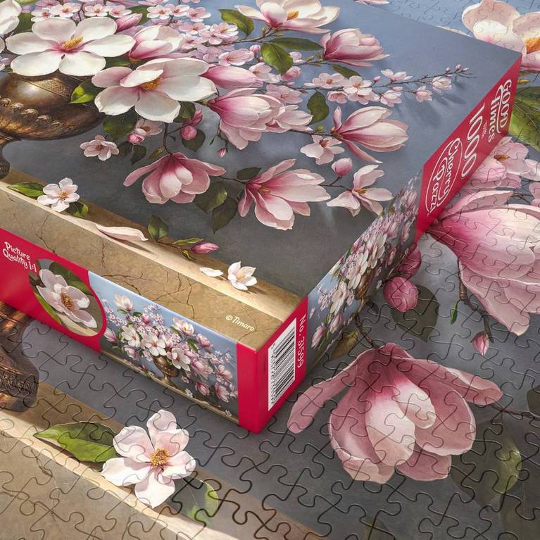 CherryPazzi - Magnolia Elegance - 1000 Piece Jigsaw Puzzle