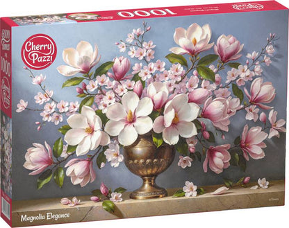 CherryPazzi - Magnolia Elegance - 1000 Piece Jigsaw Puzzle