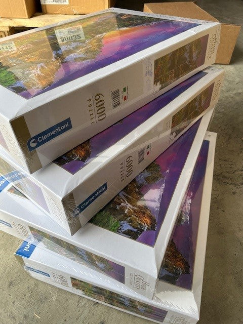 Clementoni - Alpine Lake - DAMAGED BOX- 6000 Piece Jigsaw Puzzle