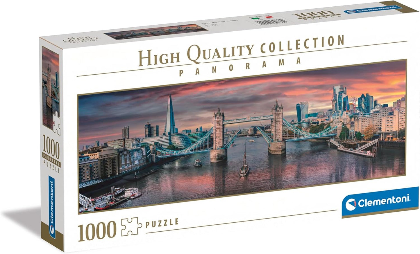 Clementoni - Across The River Thames - 1000 Piece Jigsaw Puzzle