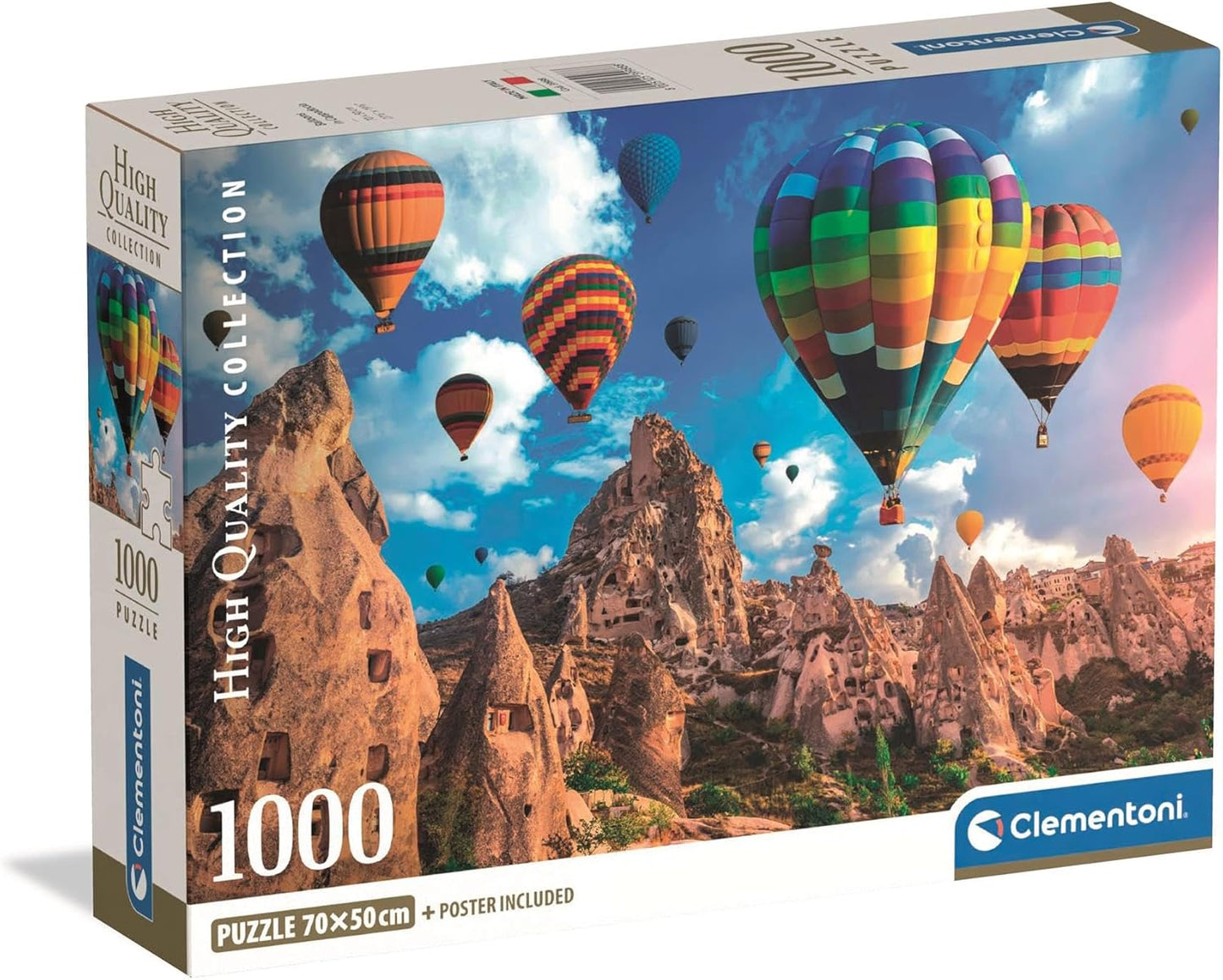 Clementoni - Balloons In Cappadocia - 1000 Piece Jigsaw Puzzle
