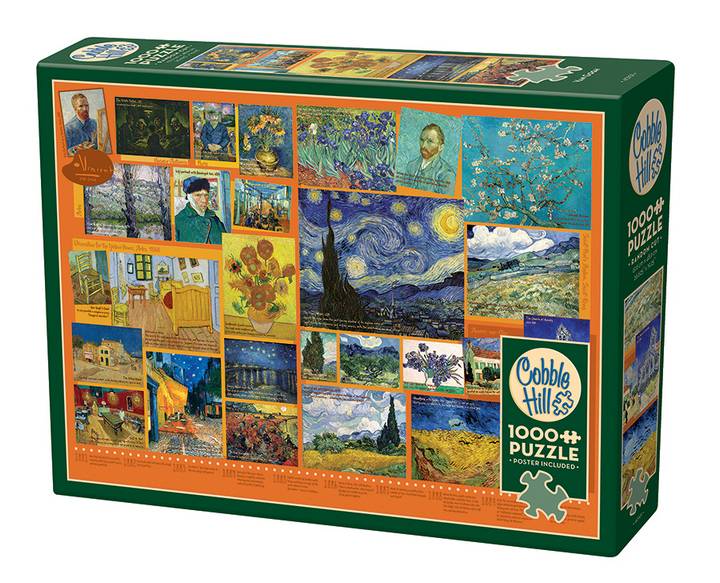 Cobble Hill - Van Gogh  - 1000 Piece Jigsaw Puzzle