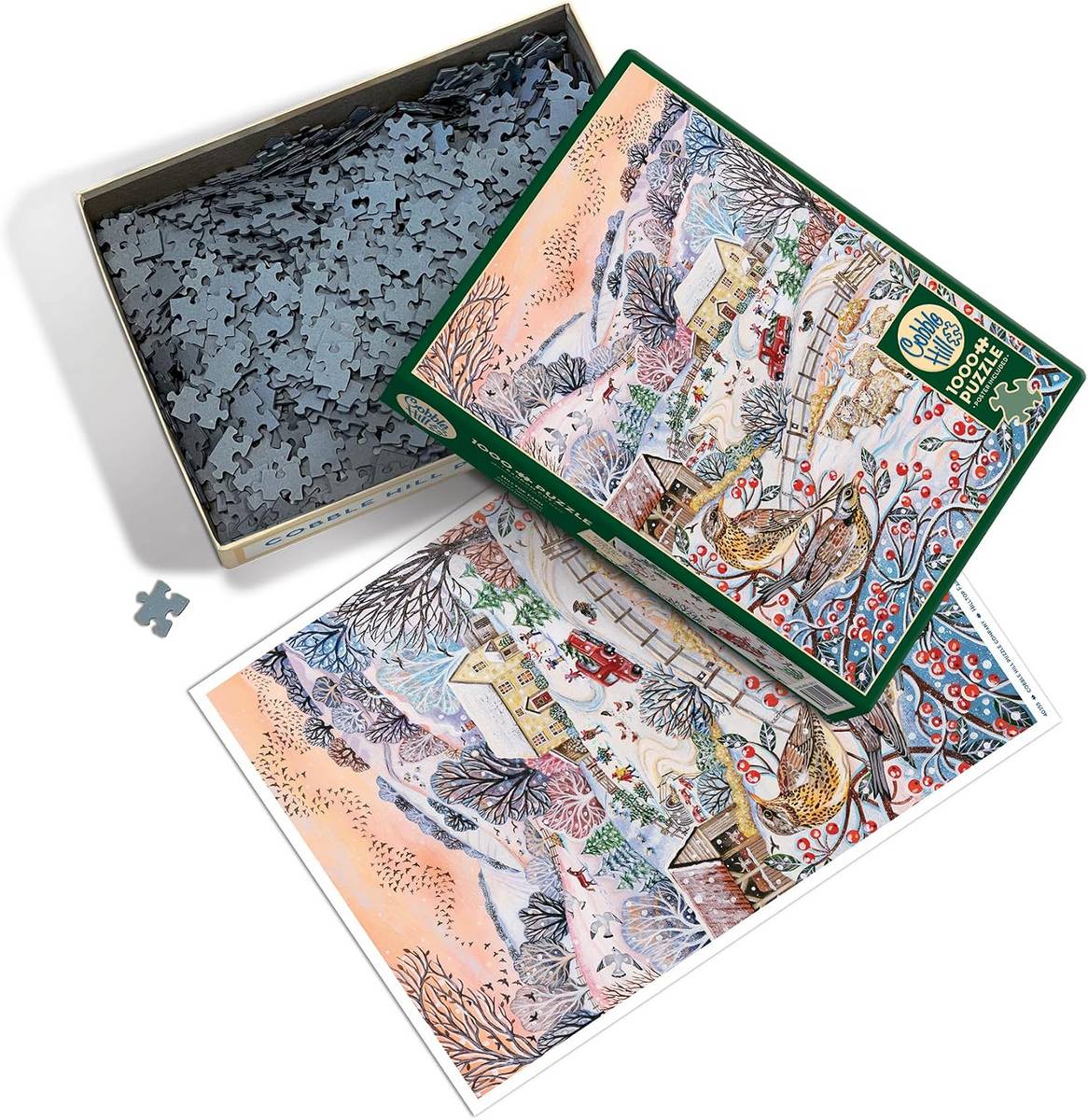 Cobble Hill - Hilltop Farm  - 1000 Piece Jigsaw Puzzle