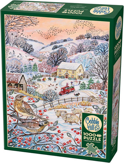 Cobble Hill - Hilltop Farm  - 1000 Piece Jigsaw Puzzle
