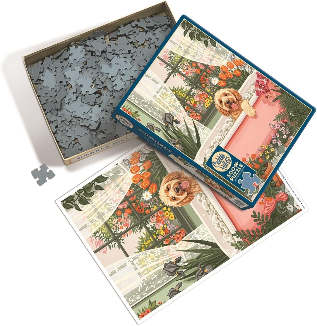 Cobble Hill - Blooms and Bubbles  - 500 Piece Jigsaw Puzzle
