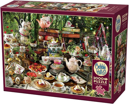 Cobble Hill - Mad Hatter Tea Party  - 2000 Piece Jigsaw Puzzle