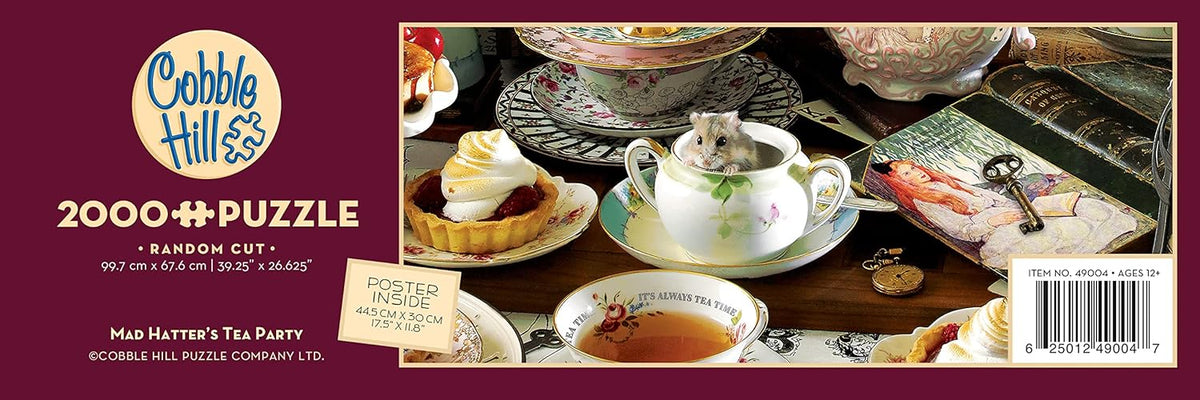Cobble Hill - Mad Hatter Tea Party  - 2000 Piece Jigsaw Puzzle
