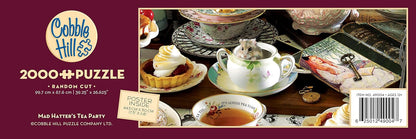 Cobble Hill - Mad Hatter Tea Party  - 2000 Piece Jigsaw Puzzle