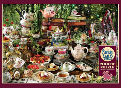 Cobble Hill - Mad Hatter Tea Party  - 2000 Piece Jigsaw Puzzle