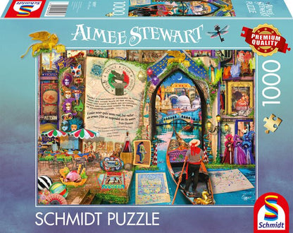 Schmidt - Aimee Stewart - Memories of Venice - 1000 Piece Jigsaw Puzzle